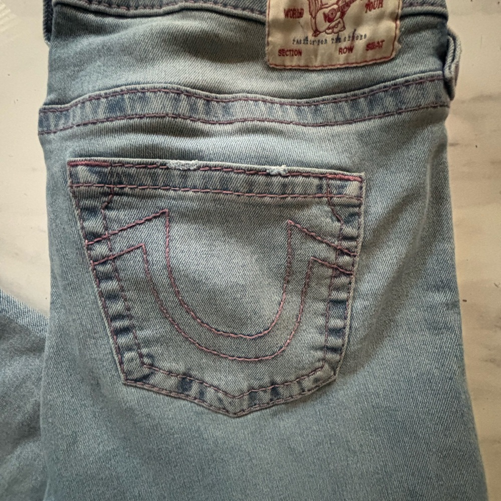 True Religion Jennie Curvy Mid Rise Super Skinny Jeans